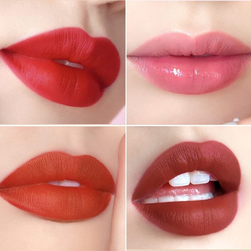 Ματ κραγιόν σε κομψό τσαντάκι 