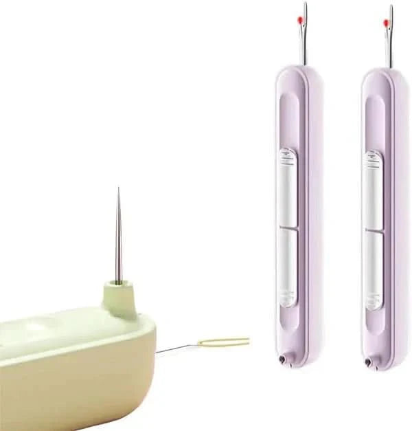 Herramienta de costura 2-en-1 – Enhebrador y descosedor práctico (x2) 