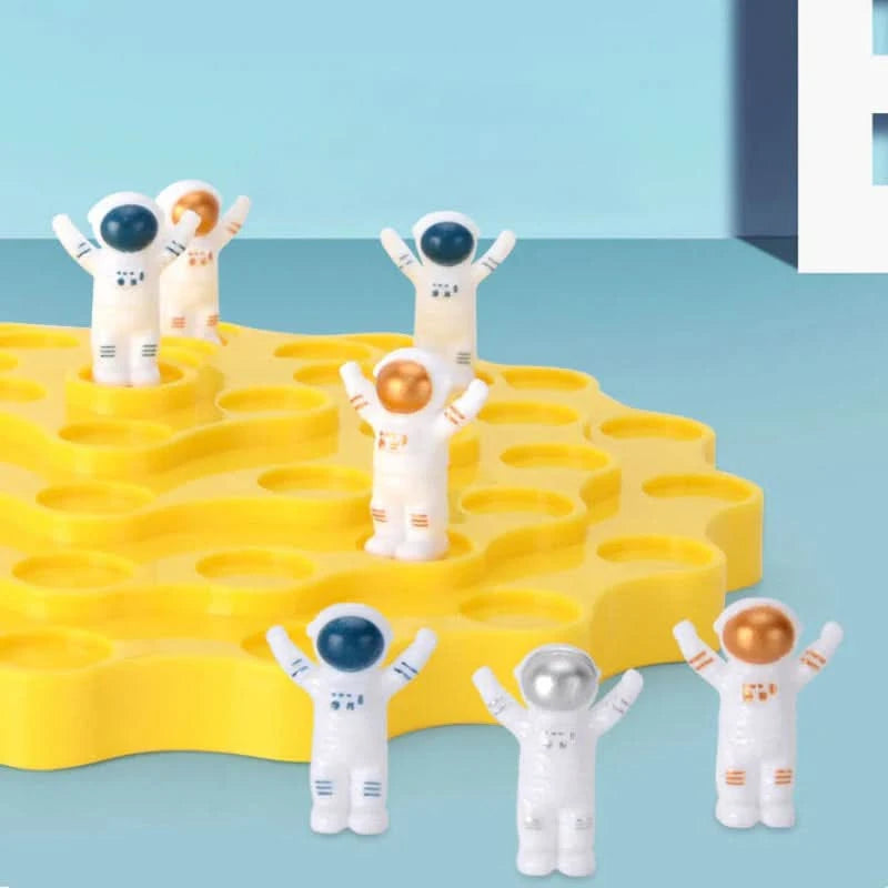 Balanceleg med astronauter for at stimulere læring 