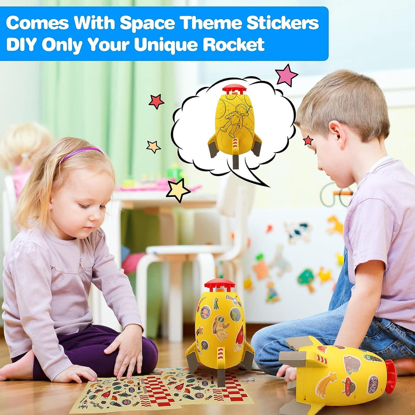 מזרקת מים לילדים – עף בזכות הלחץ! 