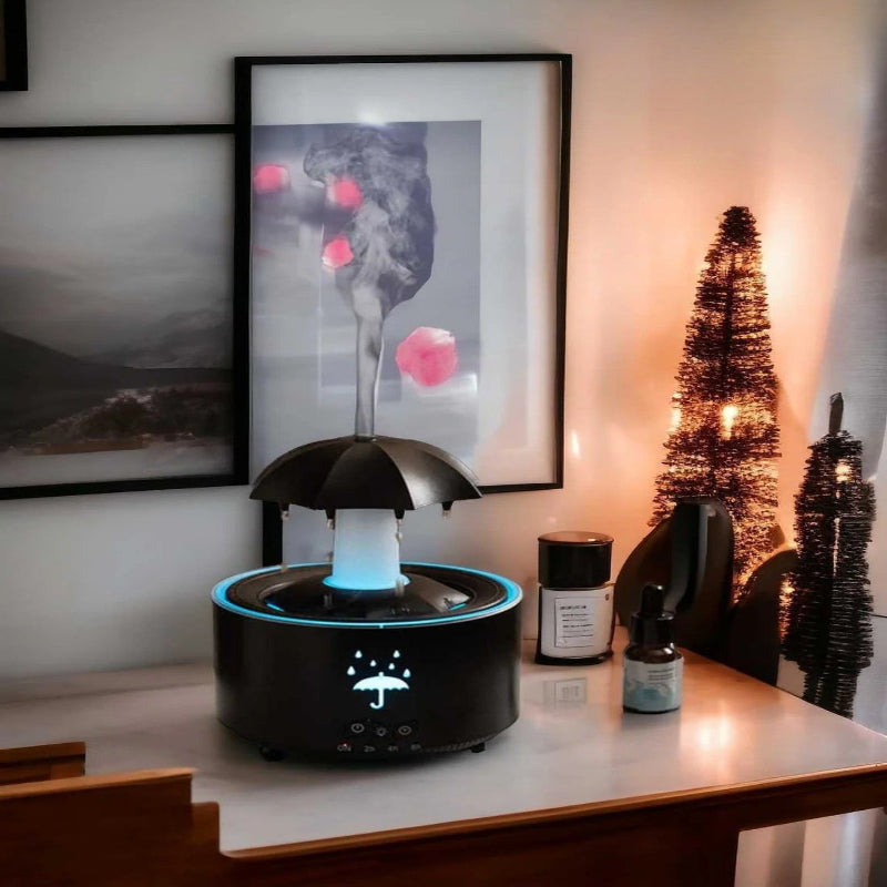 Aroma diffuser - Rustgevende luchtbevochtiger in paraplu-stijl 