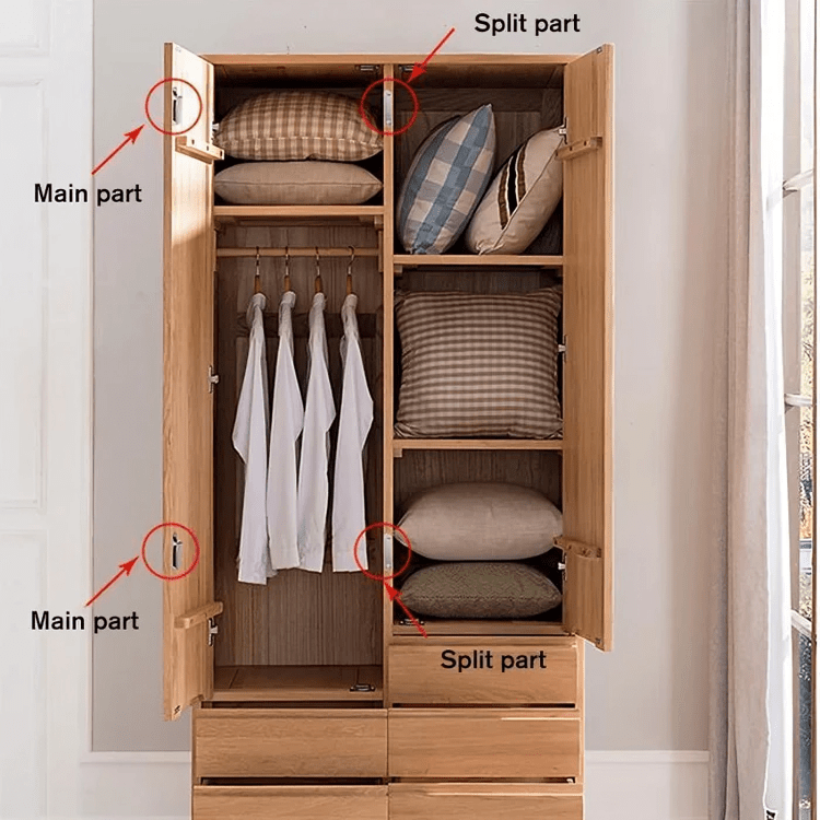 Compact security lock – Protect your items with one click (x4) 