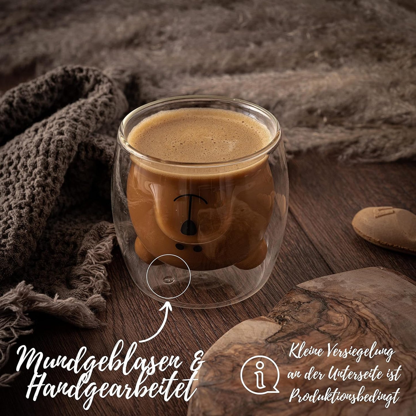 Kaffeetasse in Bärenform - Niedlich und praktisch 