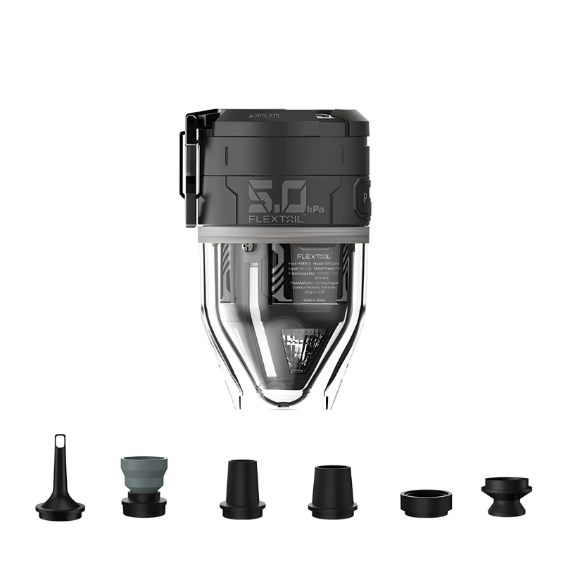 Kit mini pompe multifonction avec lumière – gonflage rapide partout