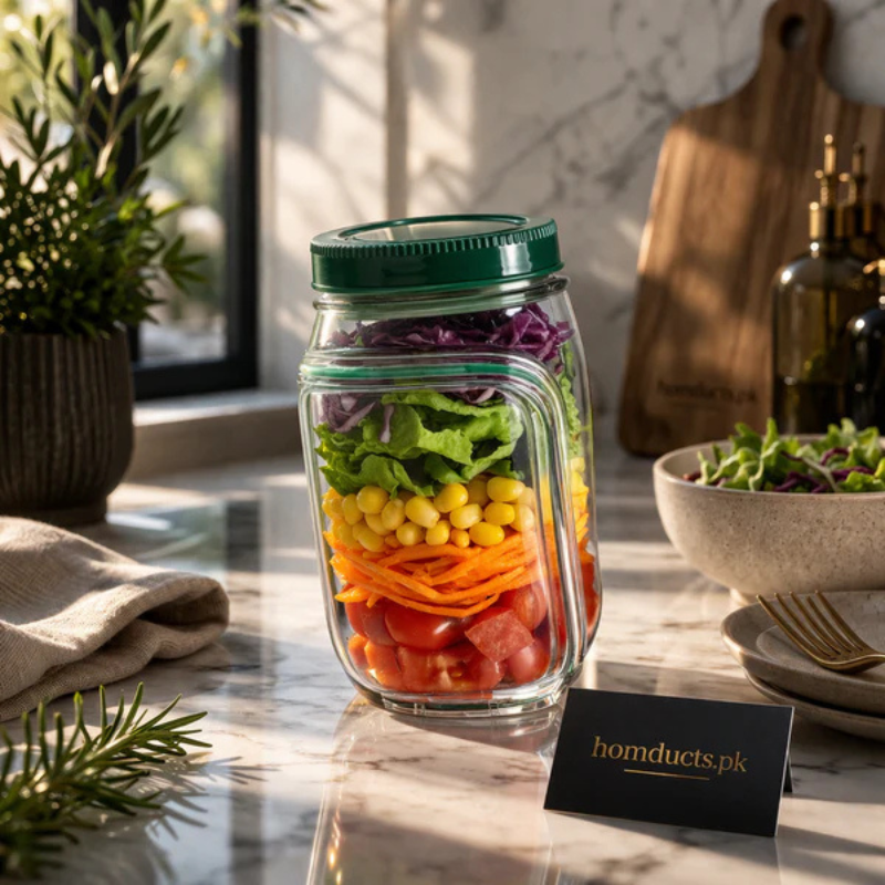 Boîte salade compartimentée – fraîcheur nomade