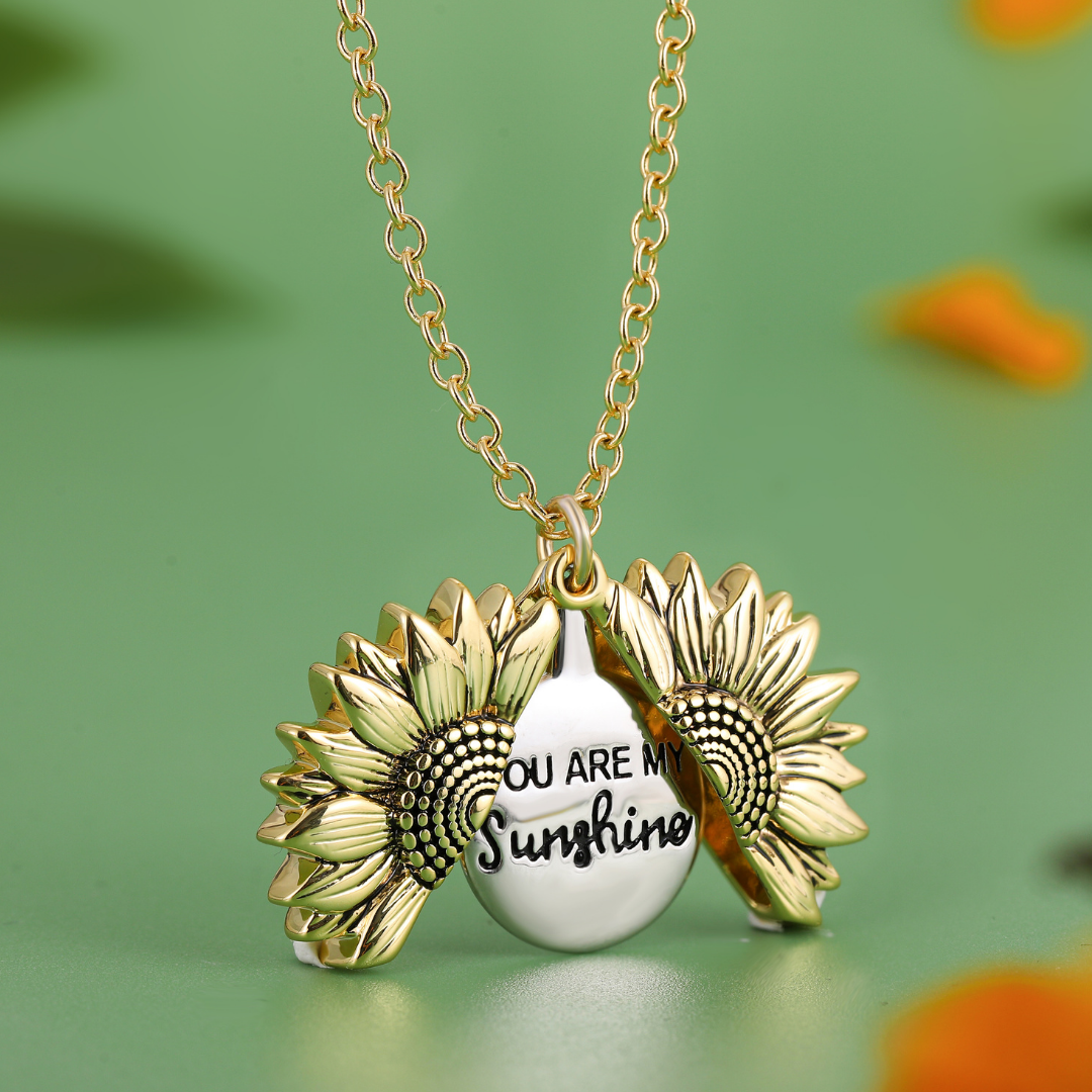 Collier Tournesol "You Are My Sunshine" – Émotion Pure