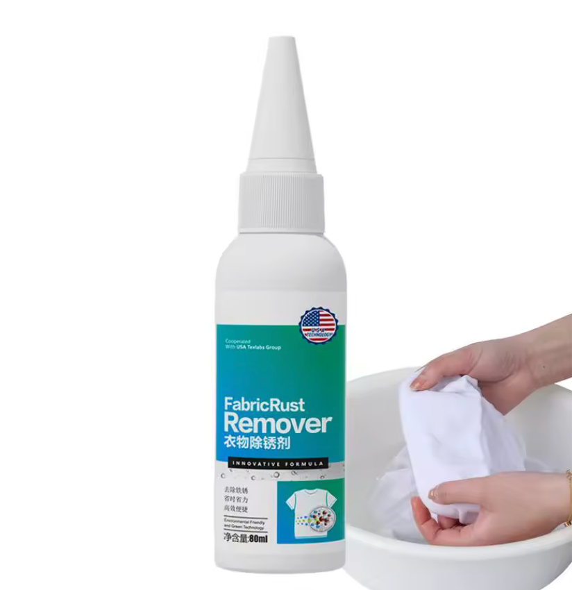 Remove rust stains in just a few minutes 