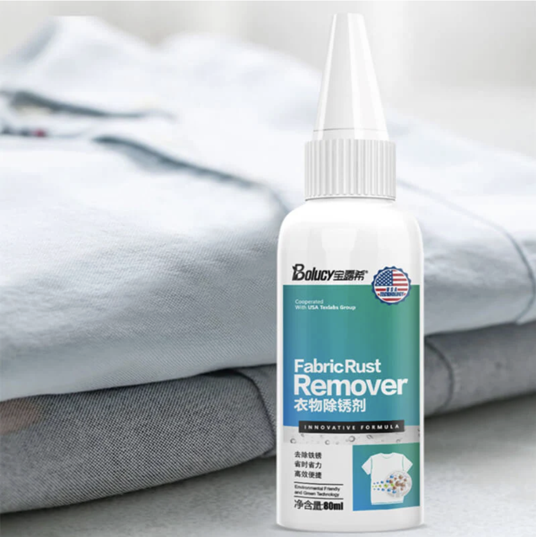 Remove rust stains in just a few minutes 