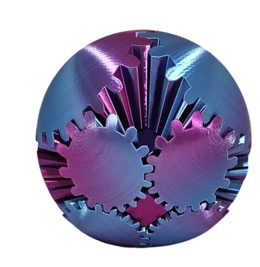 3D draaiende puzzel om de geest te stimuleren 