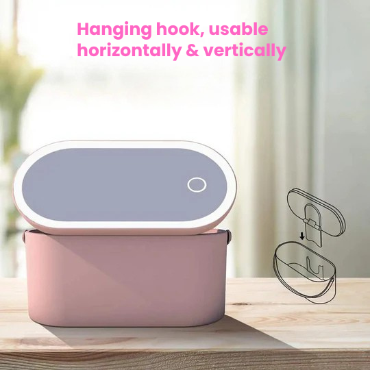 יופי מושלם עם מראה LED ואחסון משולב 