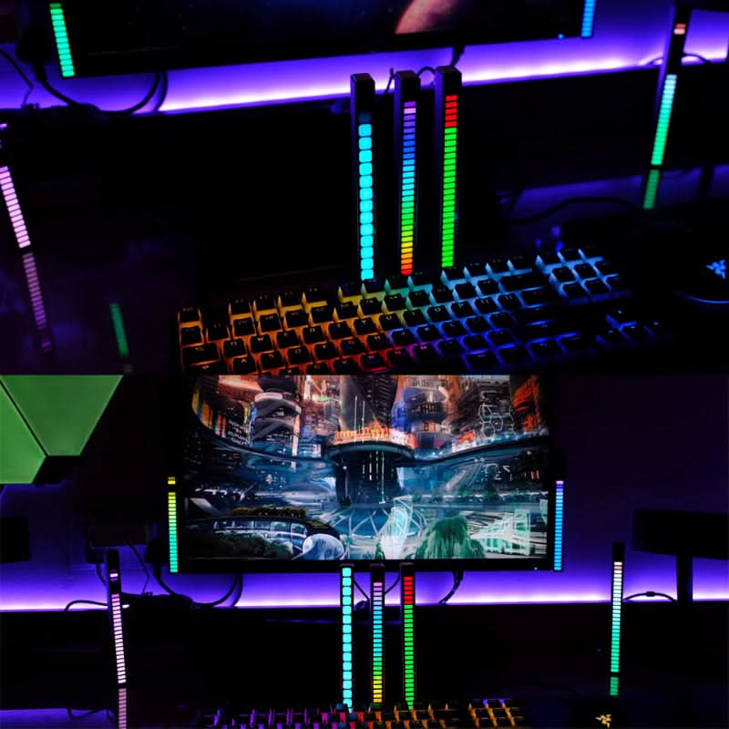 Striscia LED - RGB reattiva al suono 