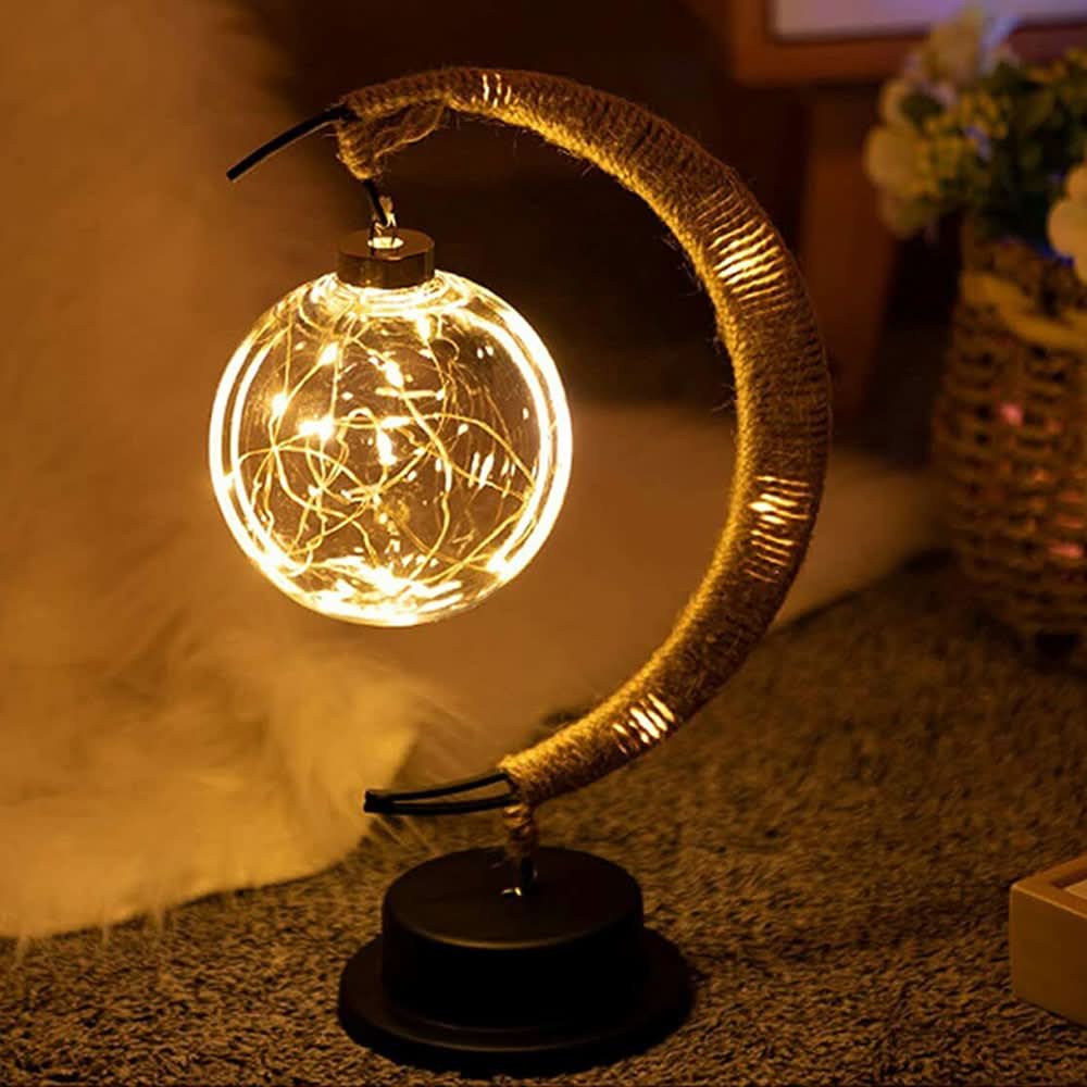 Hængende måne lampe til en magisk atmosfære 