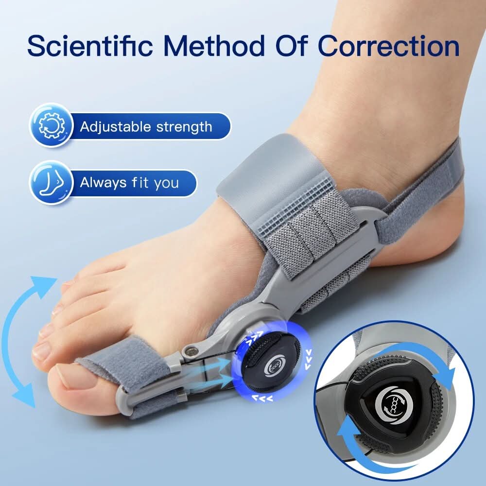 Korrigera dina hallux valgus utan smärta eller operation 