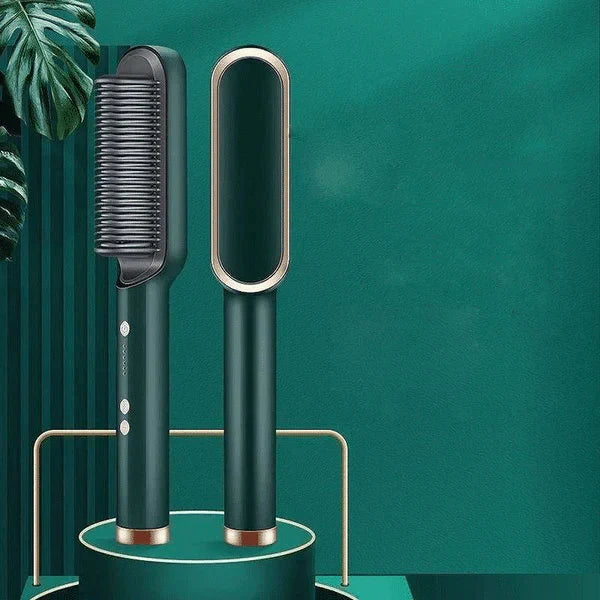 Sima haj 2 perc alatt fűthető kefével 