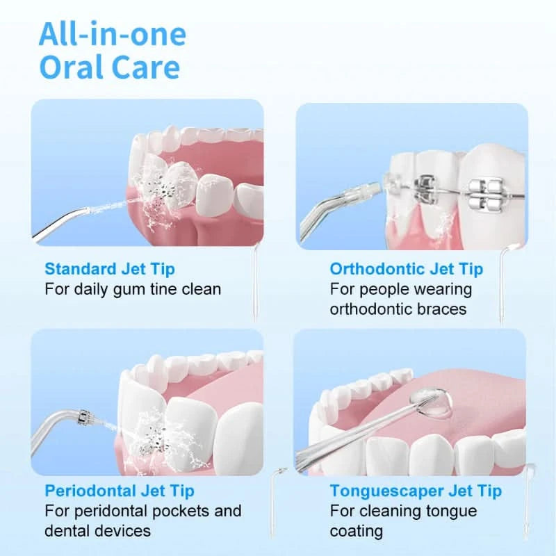 Hydropulse reîncărcabil pentru îngrijire dentară 