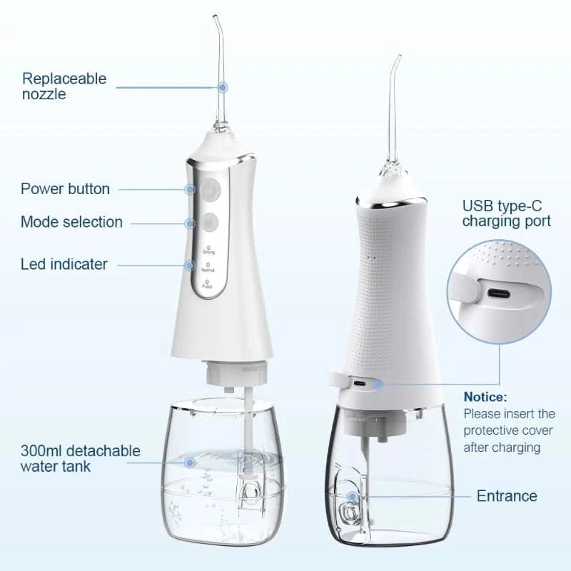 Hydropulse reîncărcabil pentru îngrijire dentară 