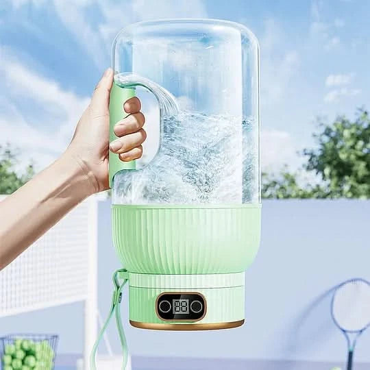 Portable blender for fresh juice anytime 