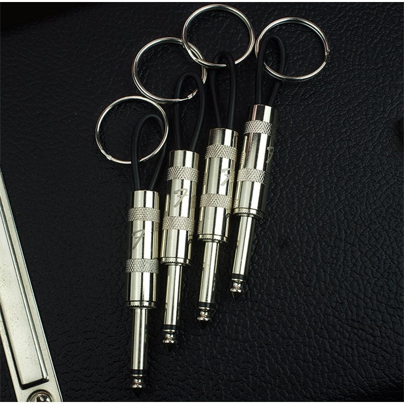 Store your keys in style with a rock keychain 