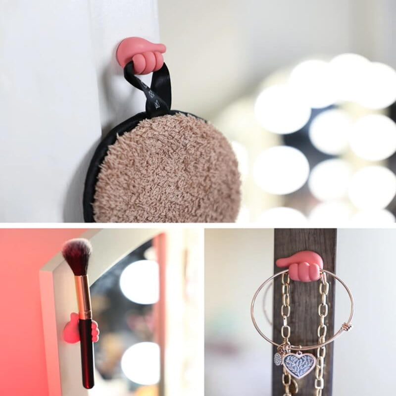 Clever Haken für Kabel, Bürsten, Kopfhörer und mehr (x10) 