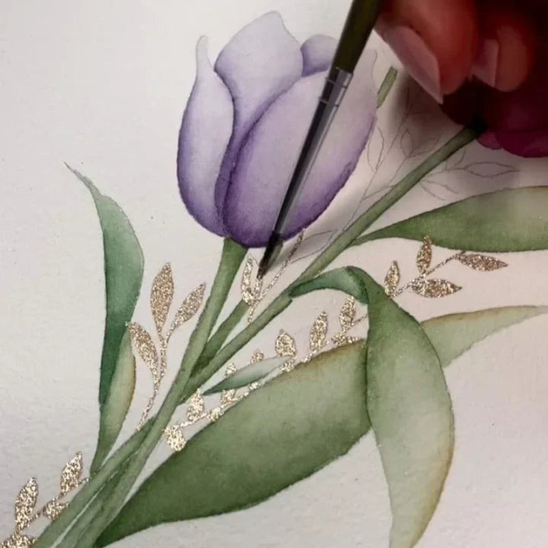 צבע מתכתי אינטנסיבי ליצירות תוססות 