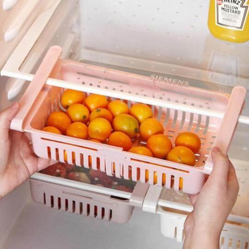Justerbar organizer for kjøleskap 