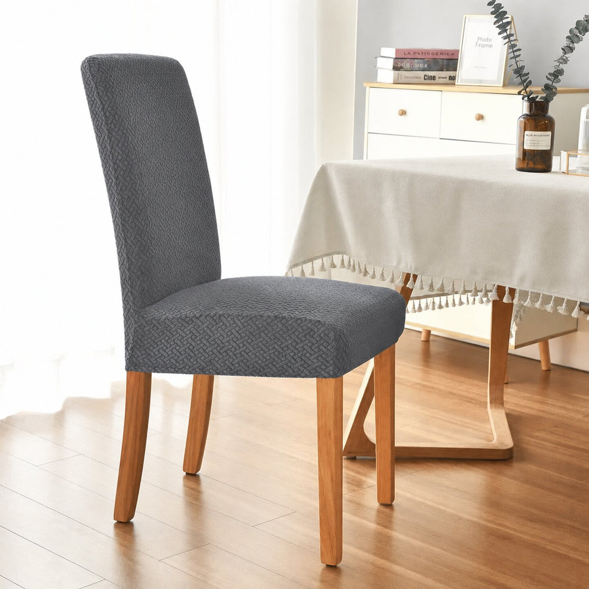 Premium stretch chair covers for durable protection 