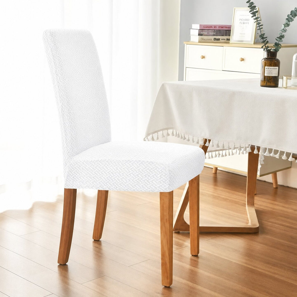 Premium stretch chair covers for durable protection 