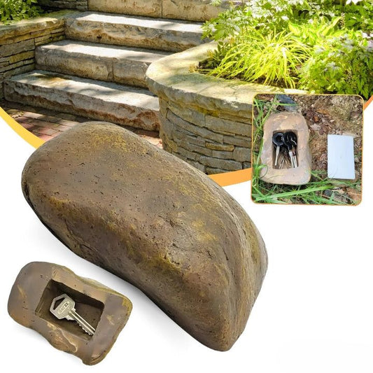 Diszkrét külső kulcstartó kő formájában 