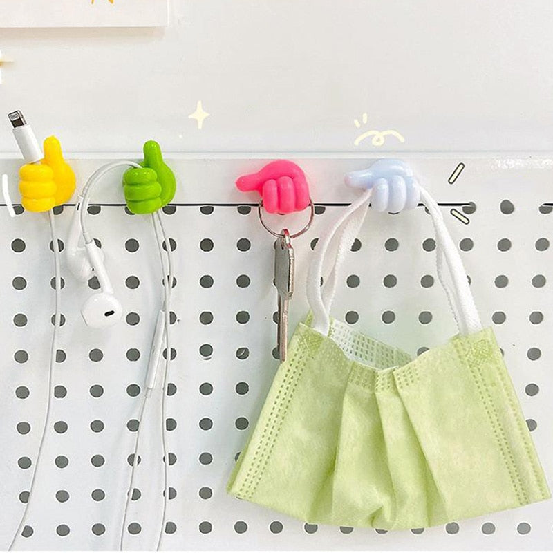 Clever Haken für Kabel, Bürsten, Kopfhörer und mehr (x10) 