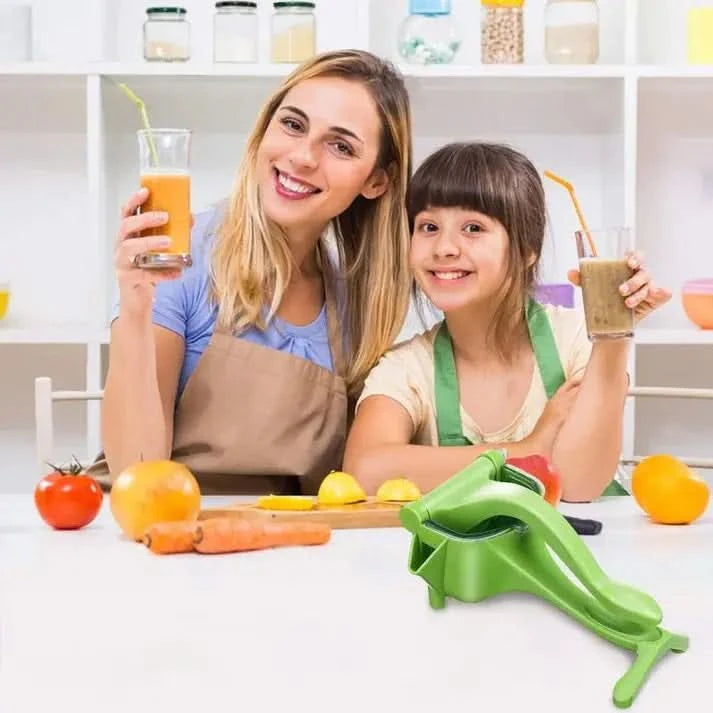 Um suco fresco caseiro sem esforço nem eletricidade 