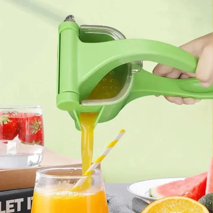 Um suco fresco caseiro sem esforço nem eletricidade 