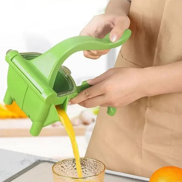 Um suco fresco caseiro sem esforço nem eletricidade 