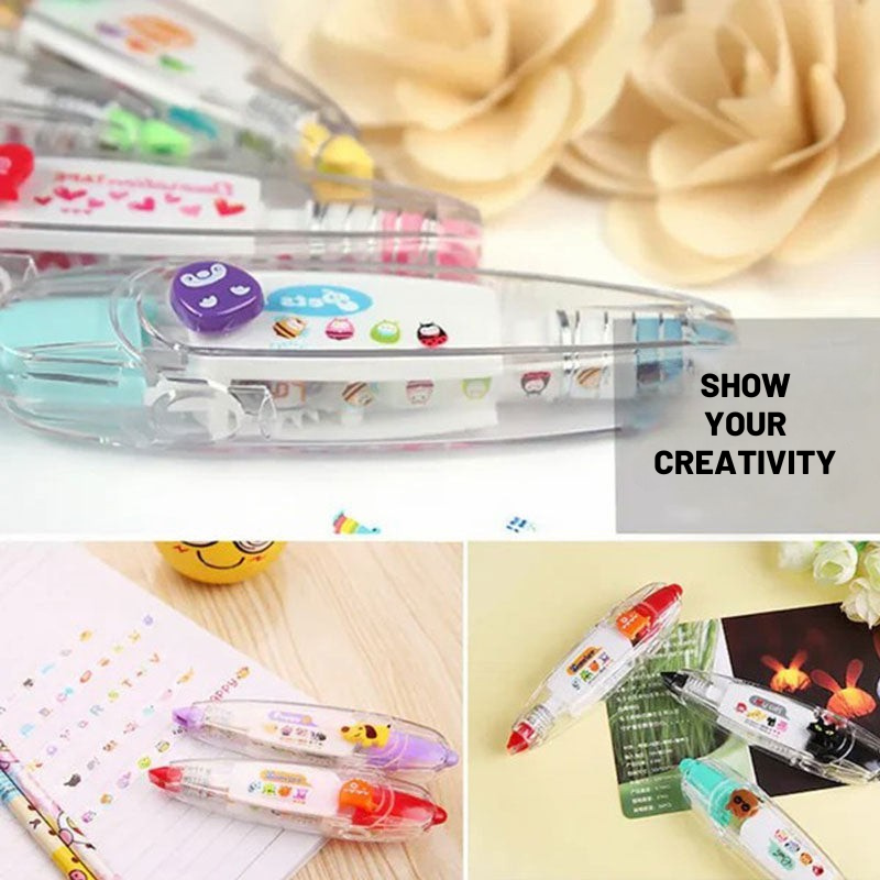 Pynt notatbøkene dine med søte og unike mønstre 